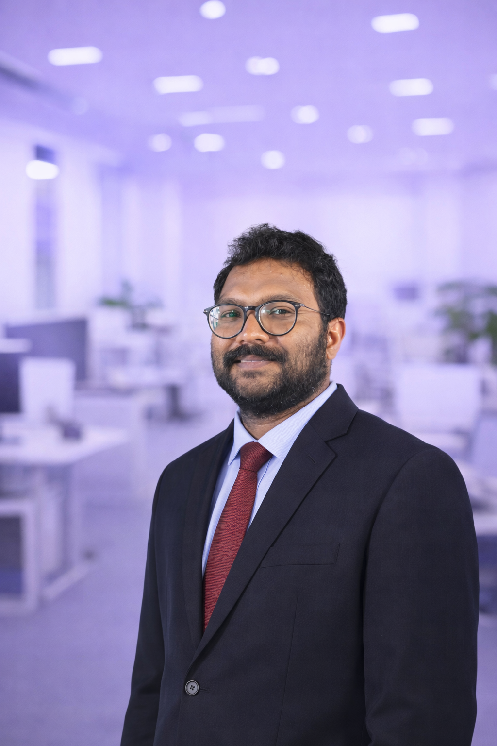 a man with executive dress